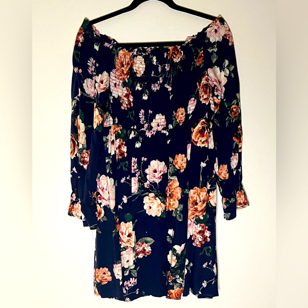 Floral babydoll dress